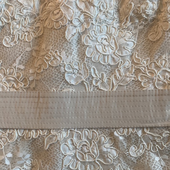 Lace, cocktail dress. Beautiful lace with interior silk bodice. Stunning on! - Picture 3 of 6